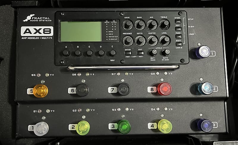 Fractal Audio AX8 Amp Modeler/Multi-FX Processor | Reverb