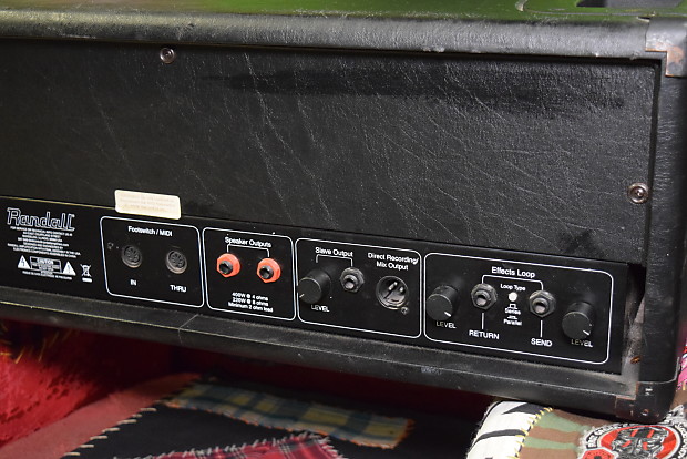 Randall V2H 400w Tube Preamp Guitar Head | Reverb