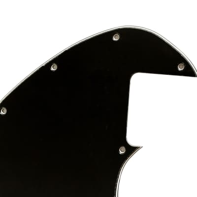 For US Fender Telecaster 69 Thinline Blank Guitar Pickguard  Scratch Plate,3 Ply Black image 3