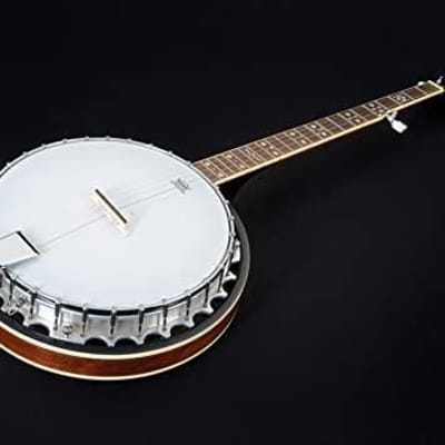Oscar Schmidt OB5LH LEFT HANDED 5-String Banjo, Cast Tone Ring, Bluegrass Mahogany Resonator image 5