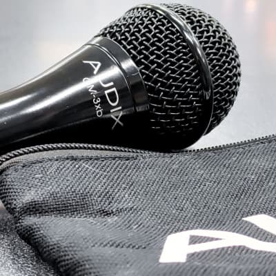 Audix OM-3xb Handheld Hypercardioid Dynamic Microphone - Black image 2