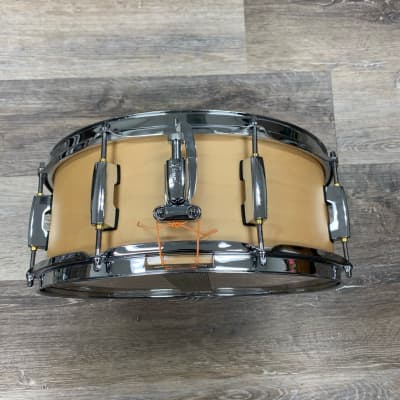 Pearl  Modern Utility 14x5.5" Maple Snare Drum  Matte Natural image 3