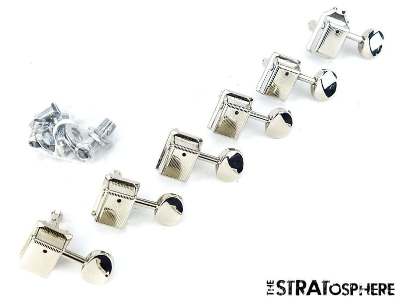 6 Fender *Classic Gear Strat Vintage TUNERS TUNING PEG Reverb