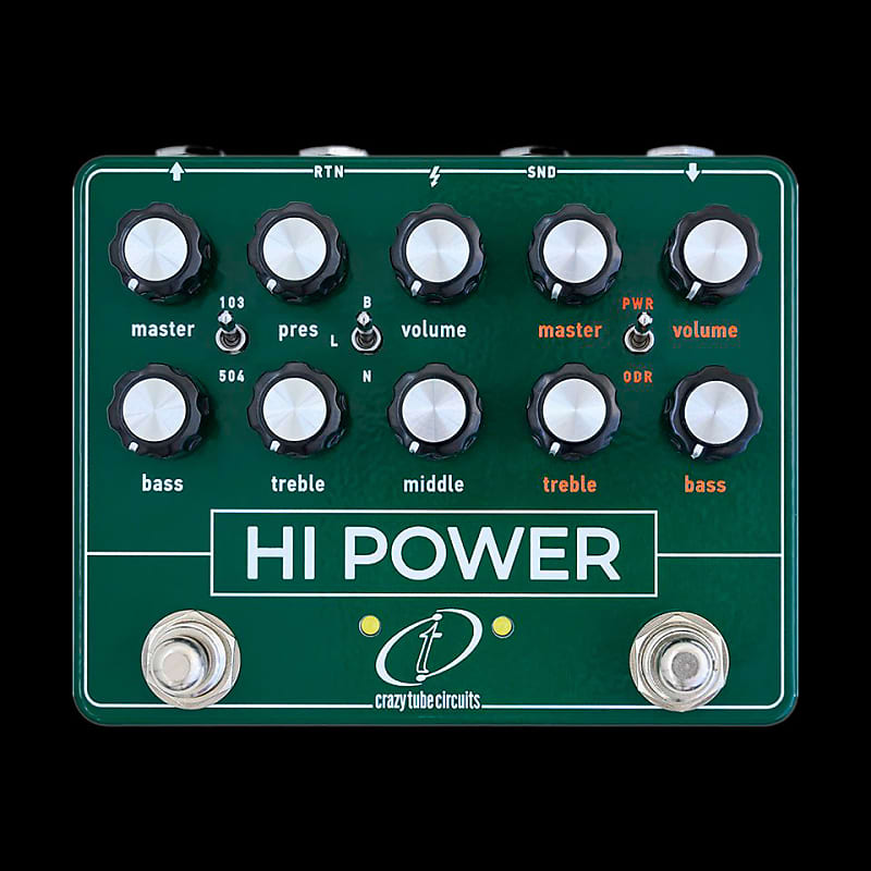 crazy tube circuits HI POWER ギターエフェクター Crazy Tube Circuits Hi Power Overdrive For Sale in Canada