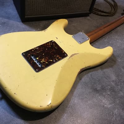 Relic Fender Strat (Partscaster)  Electric Guitar with Roasted Maple neck by Nate's Relic Guitars image 4