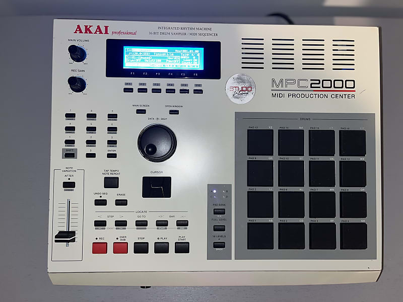 Custom Akai MPC2000 - New LCD - Maxed RAM - All New Tact switches & Button LEDs & more image 1