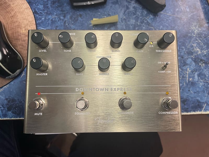 Fender Downtown Express Bass Multi-Effects USED | Reverb