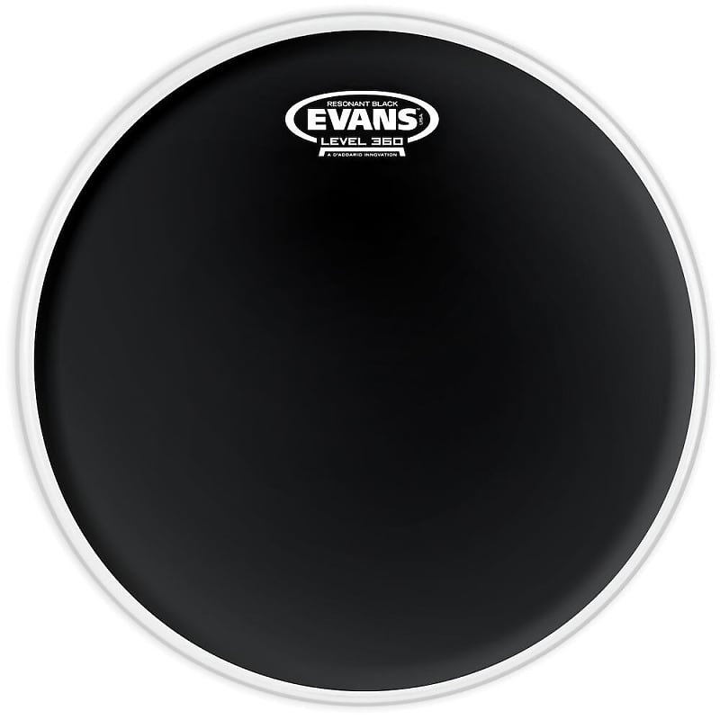 Evans Resonant Black Drum Head - 16" image 1