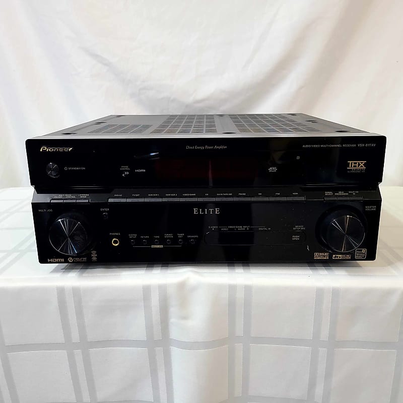 Pioneer VSX81 EliteTXV Receiver Black Reverb