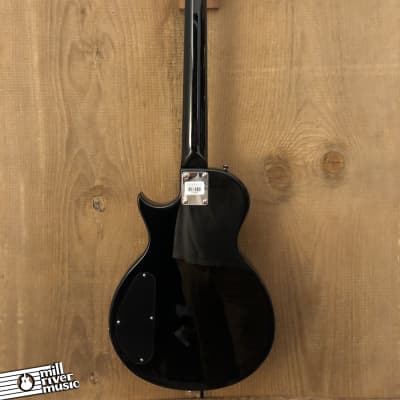 Indio by Monoprice 66 Classic V2 Singlecut Electric Guitar Black w/ Gig Bag image 5