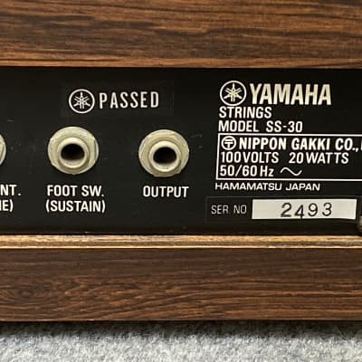 Yamaha SS-30 in excellent working condition ! image 11