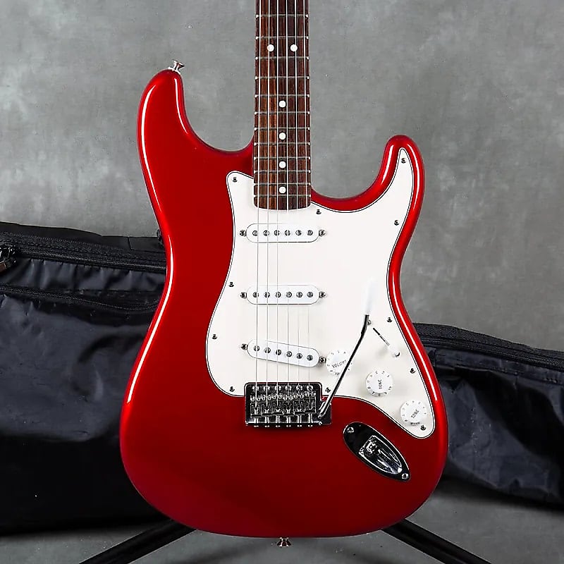 Custom 3PC Alder Strat Body Candy Apple Red Nitrocellulose Reverb