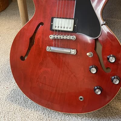Gibson Memphis Custom Shop ES 335 1963 Reissue 2016 Faded Cherry image 9