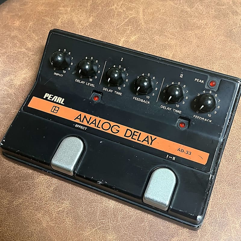 Pearl AD-33 Analog Delay 1980s - Black