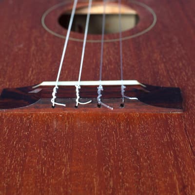 Harmony Baritone Ukulele / Near Mint Solid Mahogany Gem! image 14