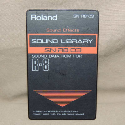 Roland SN-R8-03 "Sound Effects" card for R8 /  R8M [Three Wave Music]