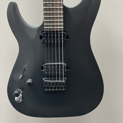 Schecter Damien 6 Black HH EMG-HZ Floyd Rose China 2008 | Reverb