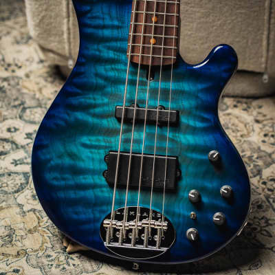 試奏のみ Lakland SL55-94 Teal Green Sunburst LAKLAND SL55-94 Deluxe (Teal Green Sunburst/Maple) -Made in