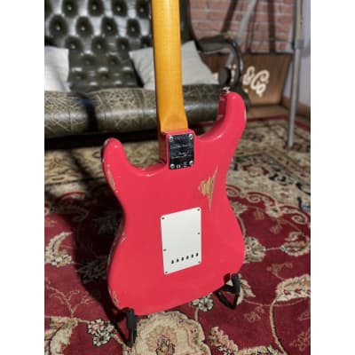 Fender CUSTOM SHOP LTD 62 STRATOCASTER RELIC FIESTA RED 2023 - Relic Fiesta Red image 9