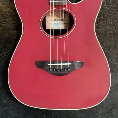 Fender Telecoustic Red | Reverb