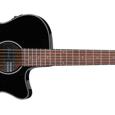 Ibanez AEG50-BK Acoustic/Electric Guitar Right Handed 6-String BK-Black image 2