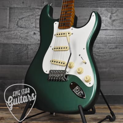 Fender Custom Shop '58 Stratocaster - Aged Sherwood Green Metallic with Hard Shell Case image 10