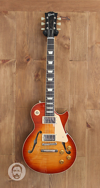 2014 Gibson Custom Shop ES-Les Paul Memphis Semi-Hollow Flame Top Light  Burst