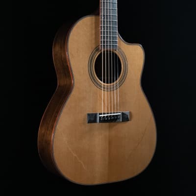 Huss and Dalton FS Custom, Thermo Cured Sitka Spruce, Malaysian Blackwood Back/Sides - NEW image 1