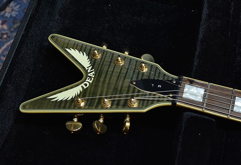 Dean Limited Edition Black Gold ML 2007 - Trans Black | Reverb