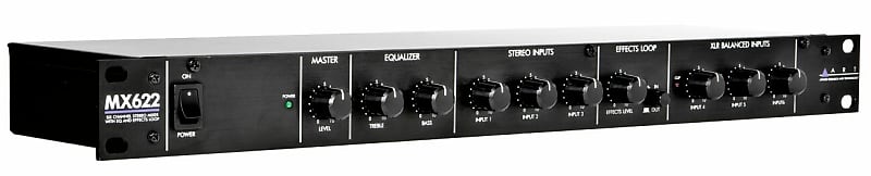 ART MX622 | Six Channel Stereo Rack Mount Mixer. New with Full Warranty! image 1