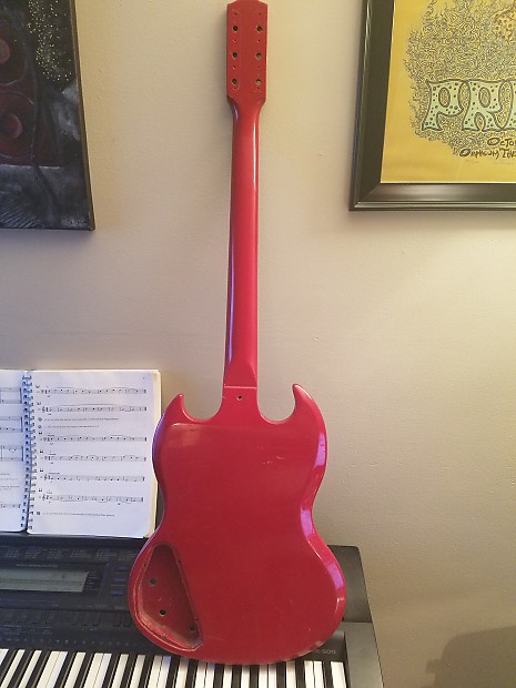 1966 Gibson Melody Maker SG body only | Reverb