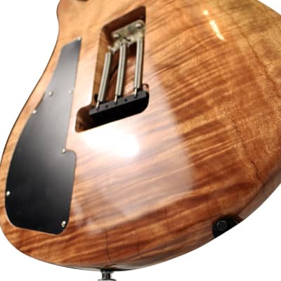 10S Custom Spring BH - 5A Quilt Maple/Figured Mahogany Electric Guitar 2018 Aquamarine Burst image 9