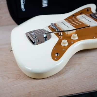 Fender Squier J Mascis Jazzmaster 2021 Vintage White Laurel Fretboard w/ Gig Bag image 7