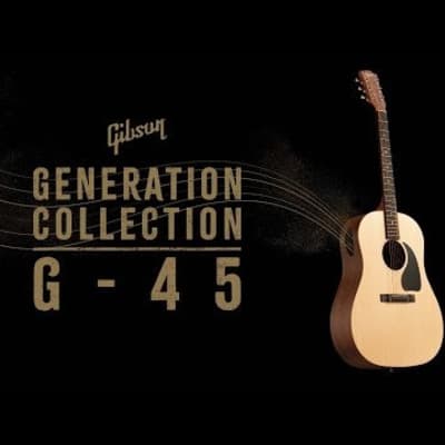 Gibson G-45 Acoustic-Electric Guitar (DEC23) image 10