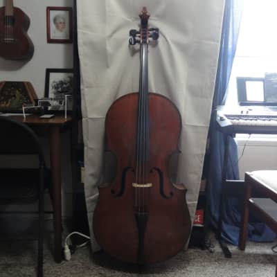 Abraham Prescott (?) New England Church Bass c. 1840 Cello image 2
