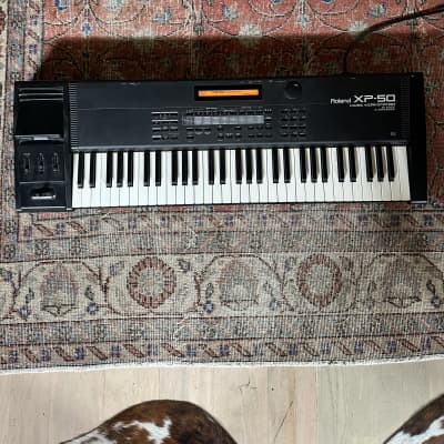 Roland XP-50 61-Key 64-Voice Music Workstation Keyboard 1995 - 1998 - Black