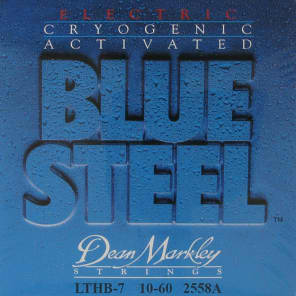 Dean Markley 2558A Blue Steel 7-String Light Top Heavy Bottom Electric Guitar Strings - 10-60