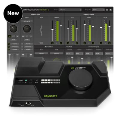 Lewitt CONNECT6 DSP Powered Dual USB-C Audio Interface image 3
