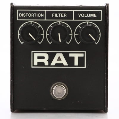 ProCo Rat V4-A Flat Box Distortion Guitar Effects Pedal #50316 for sale