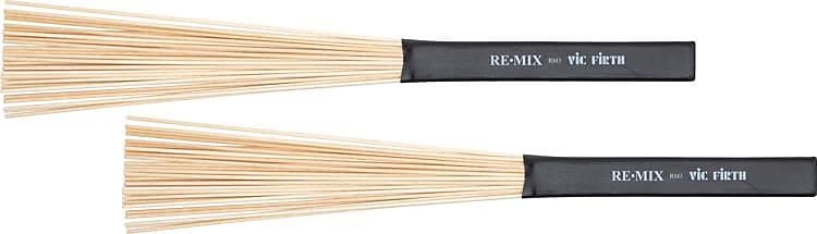Vic Firth RM3 REMIX Brushes - Birch Dowels image 1