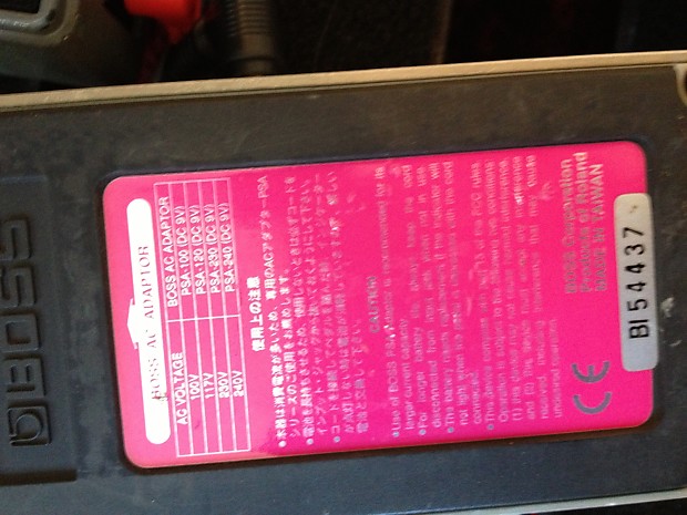 BOSS DD-5 Digital Delay Pink Label