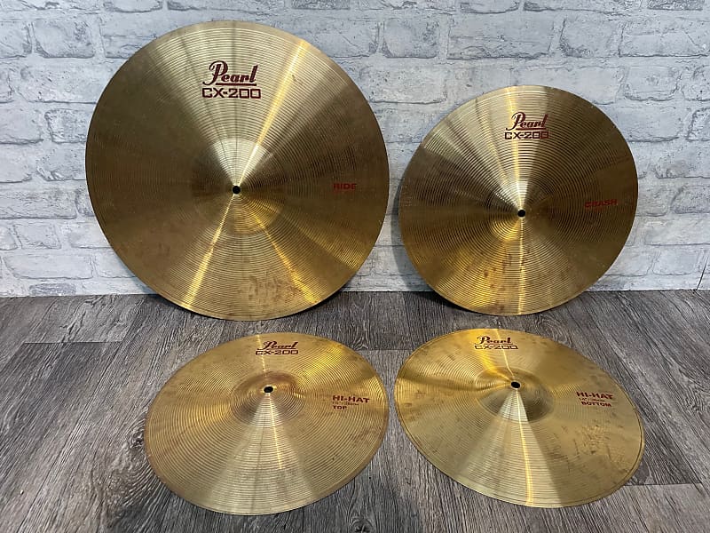 Pearl CX-200 Cymbal Set Pack x4 Hardware / Accessories #DJ15