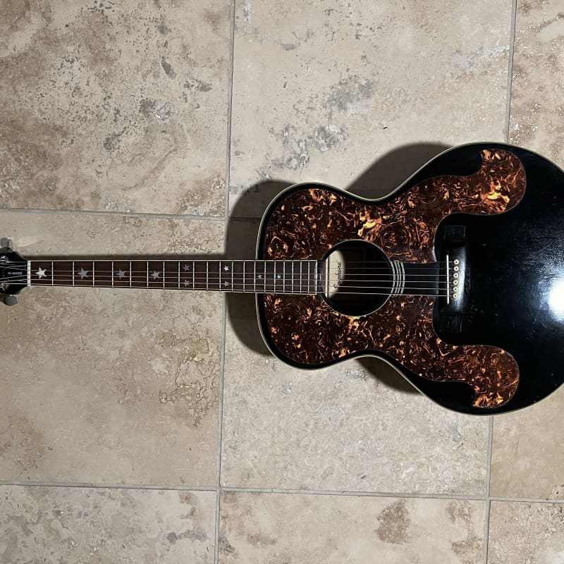 Epiphone by Gibson SQ 180 Everly Brothers 1988 beautiful Tortoise'gard  Reissue ! | Reverb