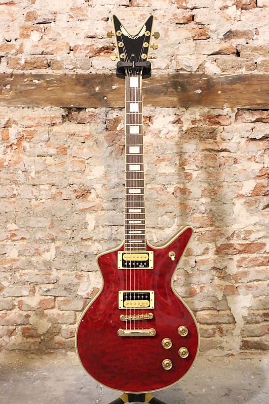 Dean Cadillac Select Trans Red Quilted Reverb Canada