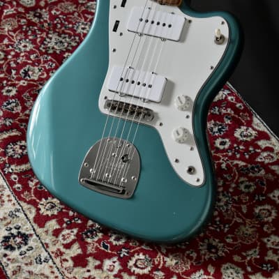 2002 Fender Japan JM66 Jazzmaster Ocean Turquoise Metallic, CIJ, Limited, Offset image 6