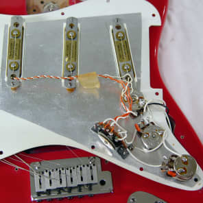 1988 Fender Stratocaster Plus - RARE Razzberry Red Finish! Raspberry Strat 88 Razz Berry image 10