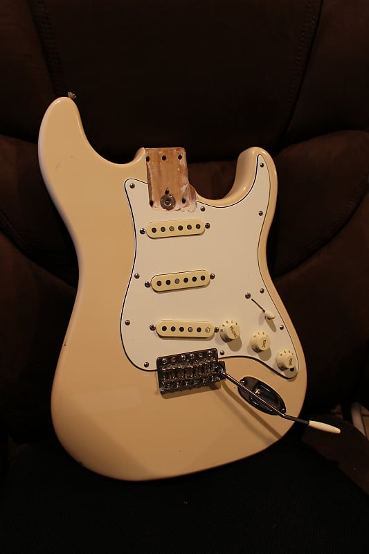 1992 Peavey Predator strat body with Fender electronics, Wilkinson  hardware, as-is neck optional