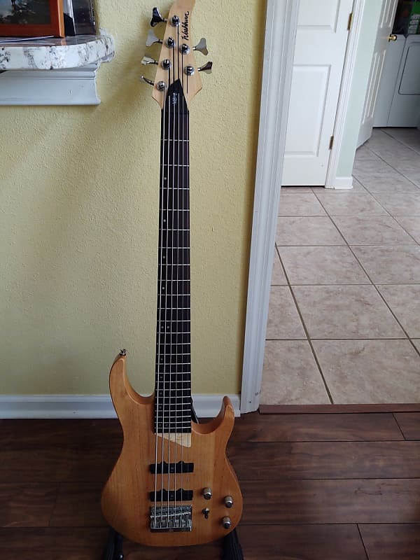 Washburn MB6-NM 6 String Bass with Original Case