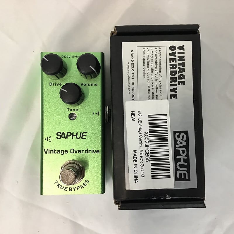 Used SAPHUE VINTAGE OVERDRIVE Guitar Effects Distortion