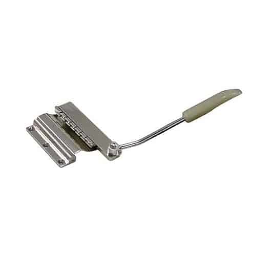 Solo Pro Nickel Vibrola Short Tailpiece With Arm image 1